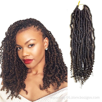 Crochet Curly Hair Synthetic Crochet Hair Extensions Bomb Twist Passion Twist Hair
